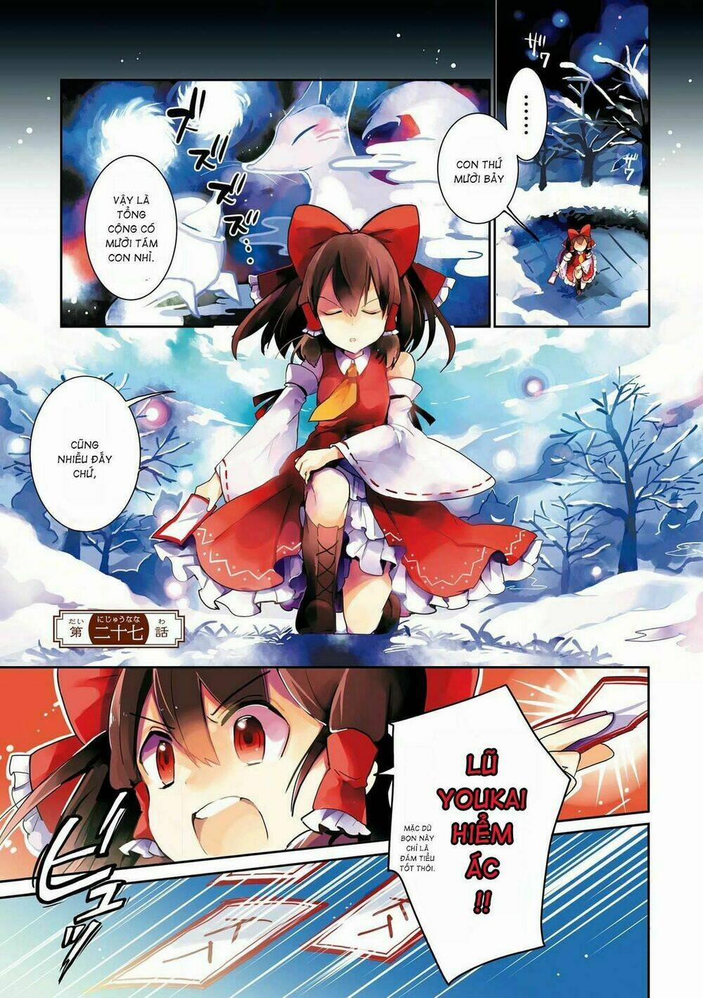 Touhou Ibarakasen – Wild And Horned Hermit Chương 27 Trang 1