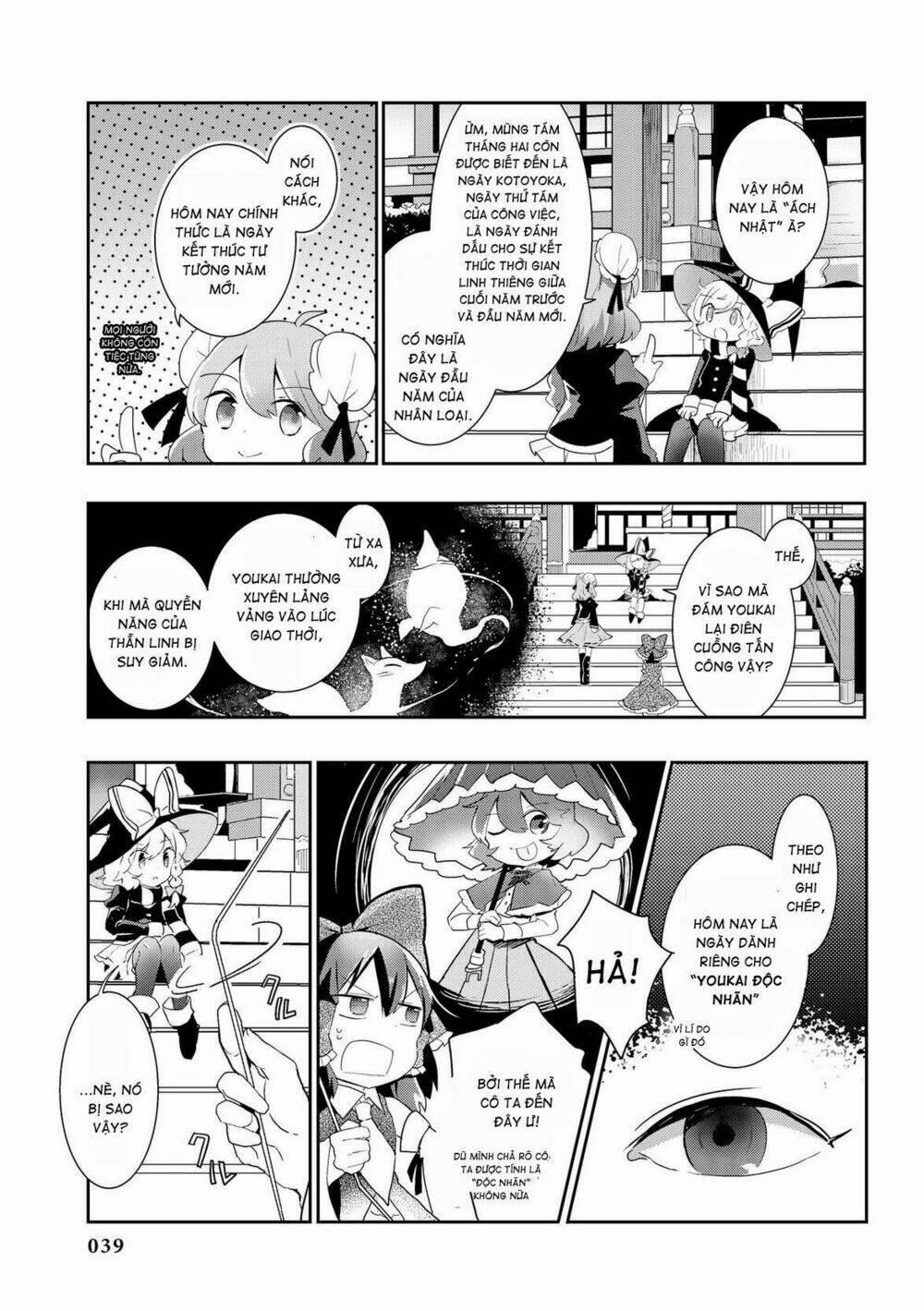 Touhou Ibarakasen – Wild And Horned Hermit Chương 27 Trang 9