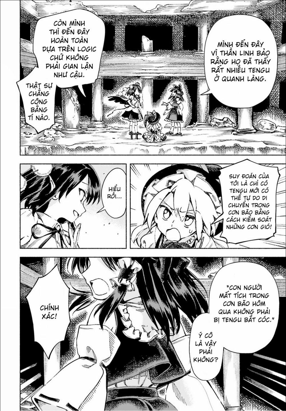 Touhou Suzunaan ~ Forbidden Scrollery 0 0 Đừng ra ngoài nhiều vào ngày mắt tím (Phần hai) trang 14