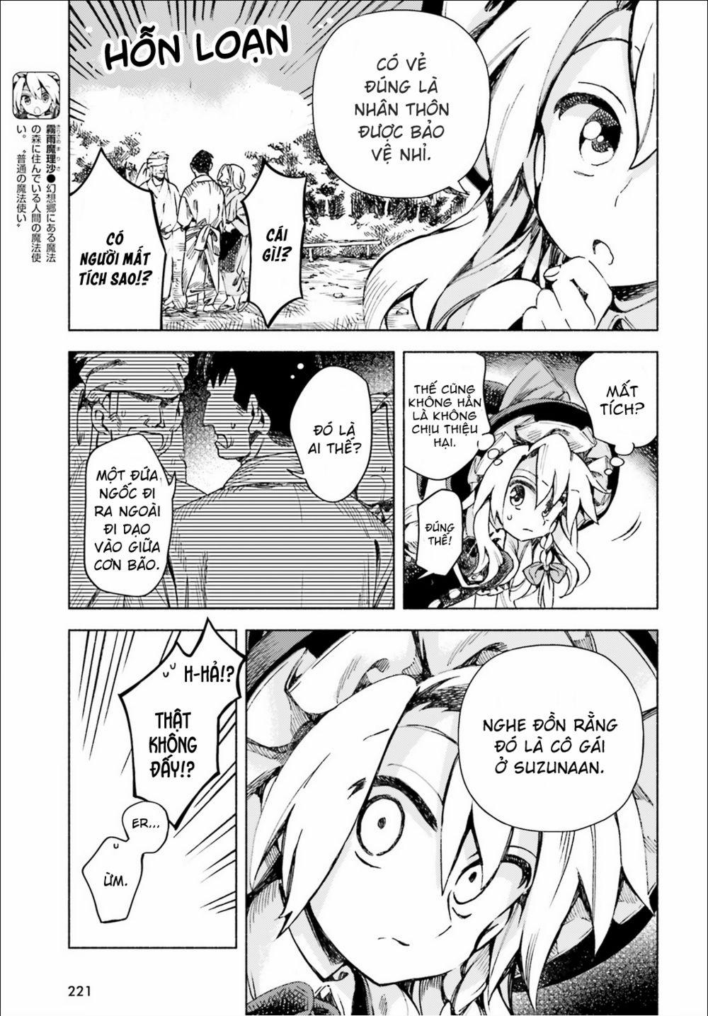 Touhou Suzunaan ~ Forbidden Scrollery 0 0 Đừng ra ngoài nhiều vào ngày mắt tím (Phần hai) trang 3