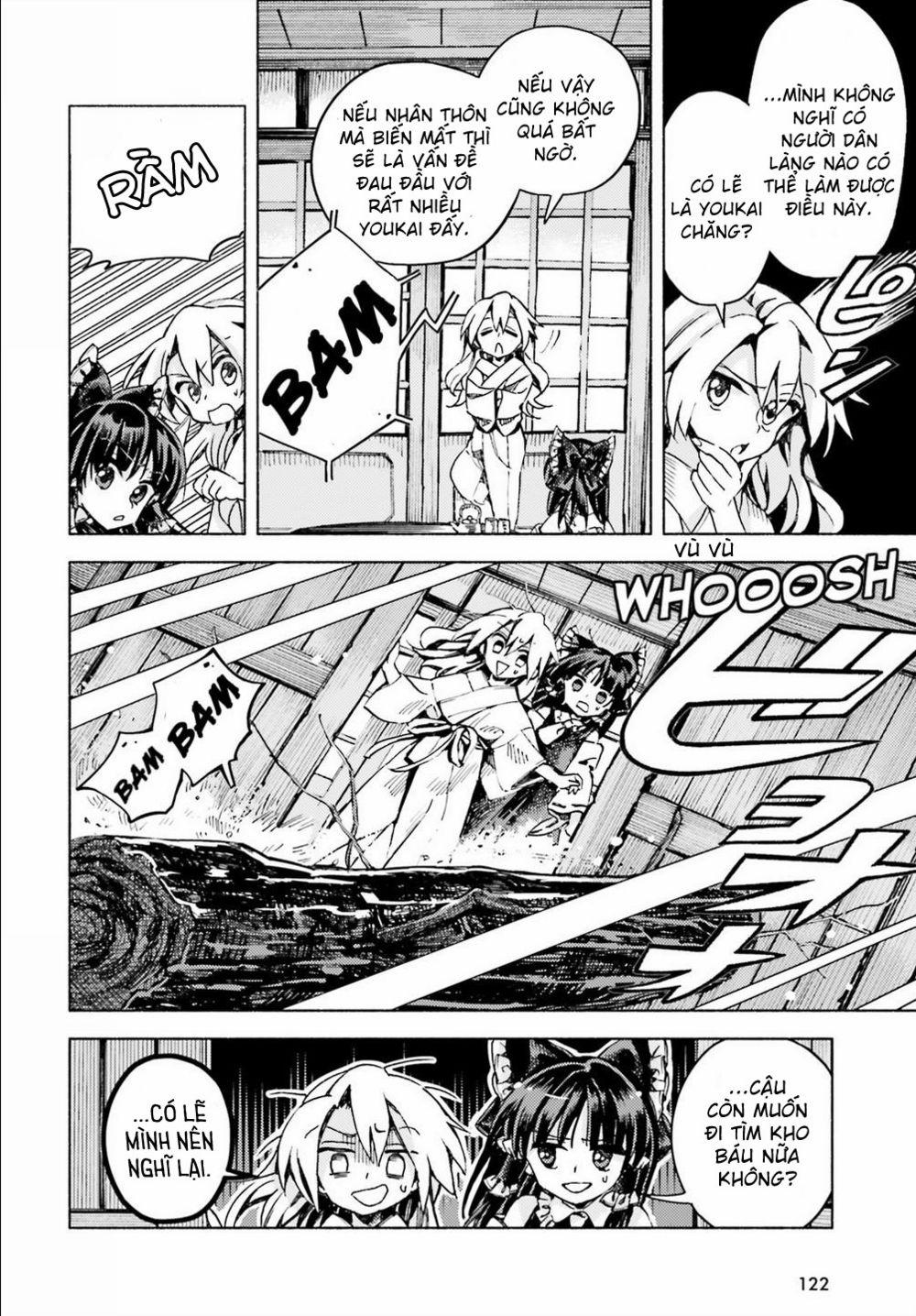 Touhou Suzunaan ~ Forbidden Scrollery 0 0 Đừng ra ngoài nhiều vào ngày mắt tím (Phần một) trang 13