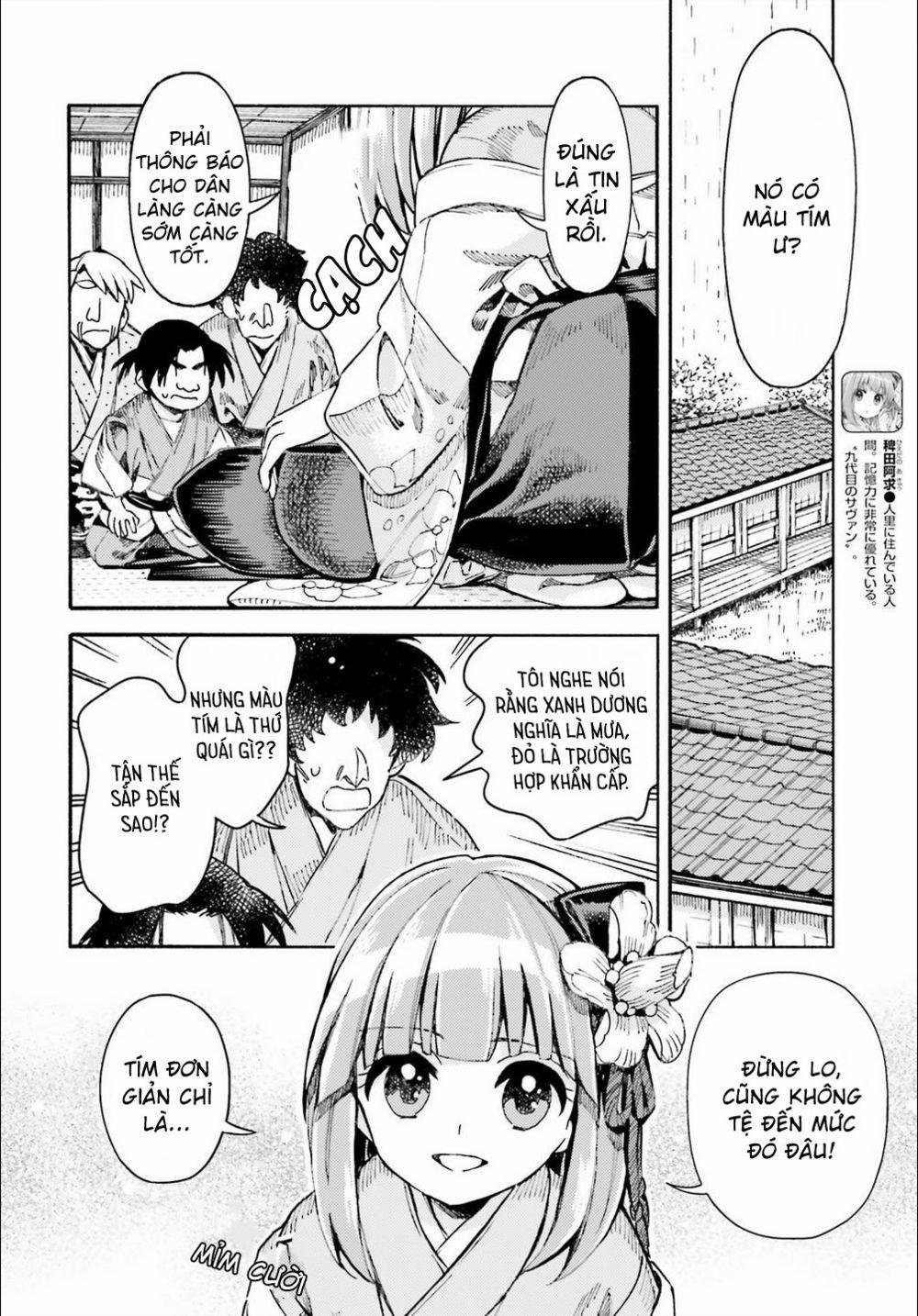 Touhou Suzunaan ~ Forbidden Scrollery 0 0 Đừng ra ngoài nhiều vào ngày mắt tím (Phần một) trang 3