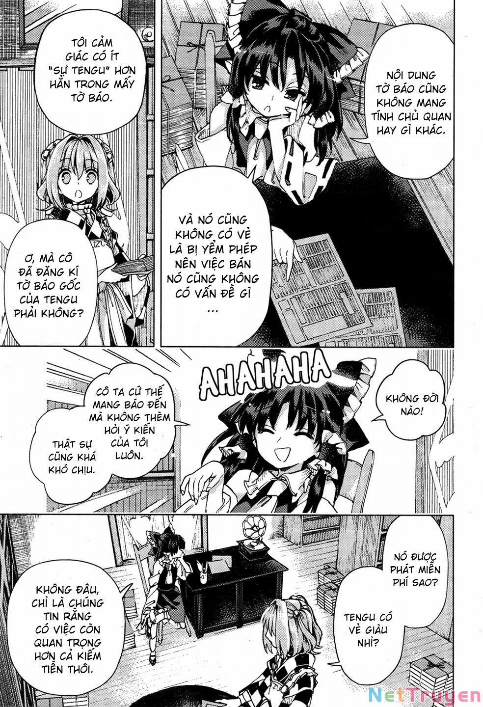 Touhou Suzunaan ~ Forbidden Scrollery 33 trang 12