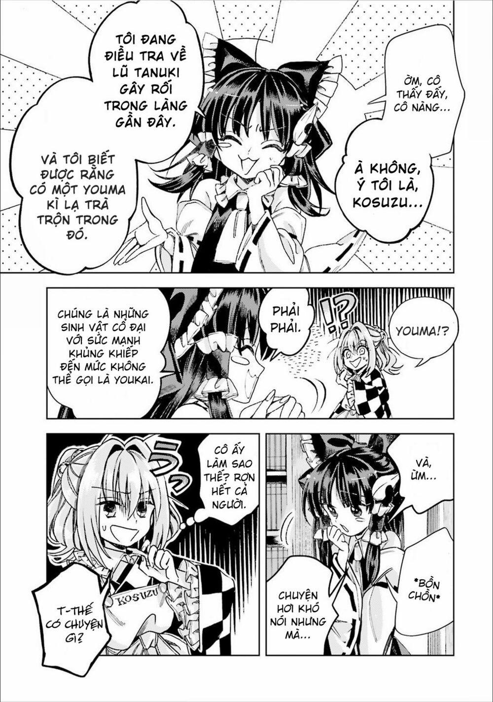 Touhou Suzunaan ~ Forbidden Scrollery 38 trang 10