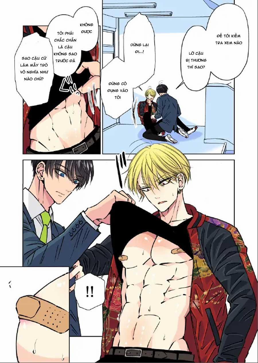 Tra tấn núm vú của cậu bạn hư hỏng 1 trang 6