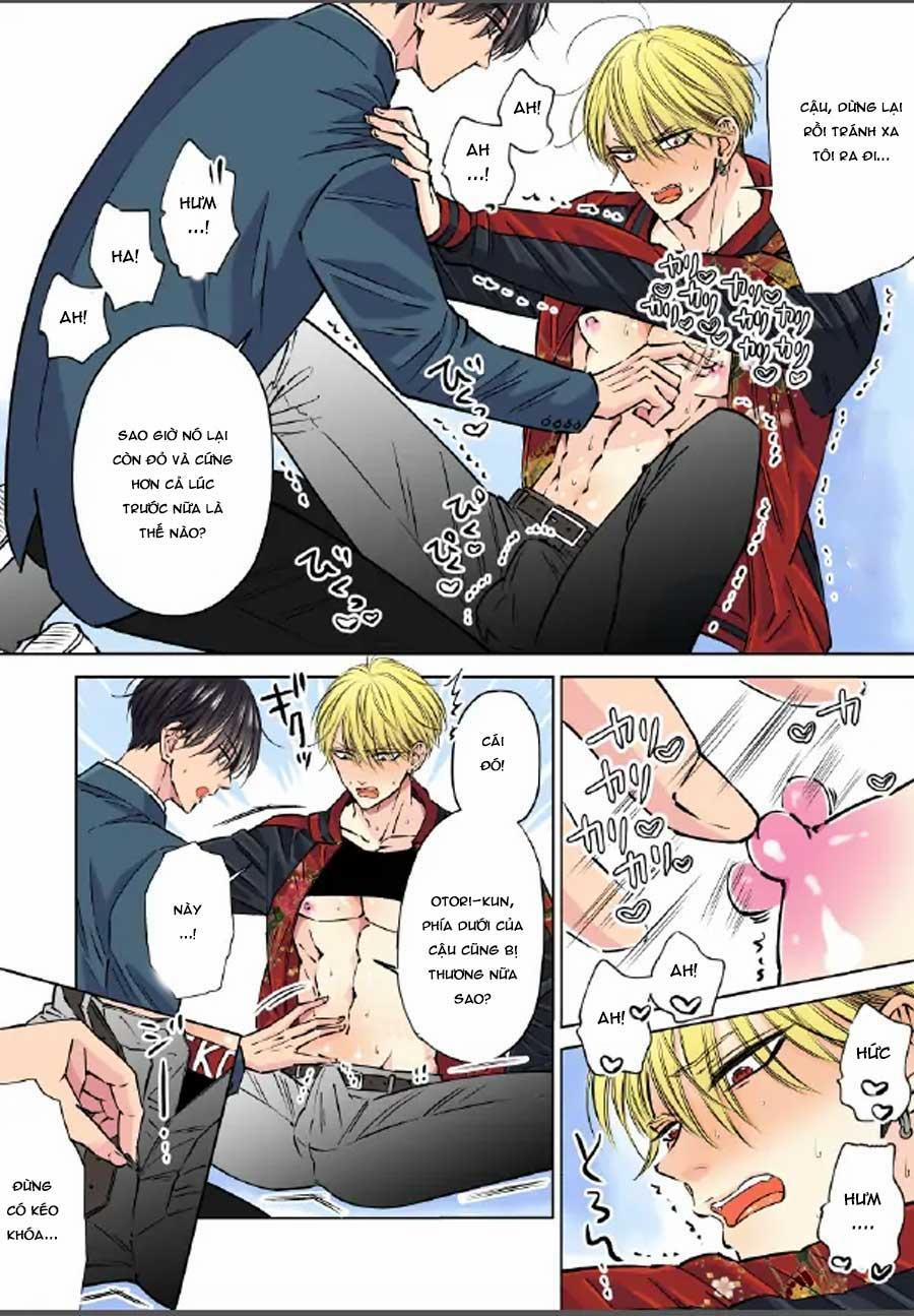 Tra tấn núm vú của cậu bạn hư hỏng 1 trang 8