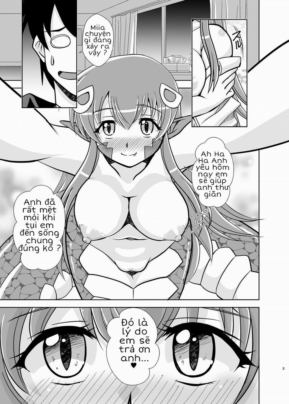 Trái cấm (Monster Musume no Iru Nichijou) Chương Oneshot Trang 4