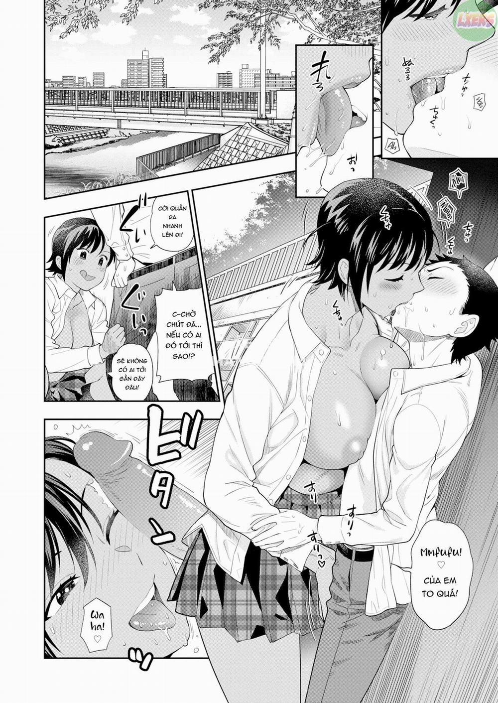 Trai tơ và chị gái đĩ thõa 4 - Em trai tân và 3 chị gái dâm - Chuyện của Mana | Virgin Little Brother &amp; 3 Sluts - Mana-chan's Tale trang 4