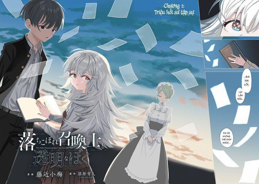 Triệu Hồi Sư Sa Ngã Và Tôi, Một Kẻ Vô Hình 1 trang 2