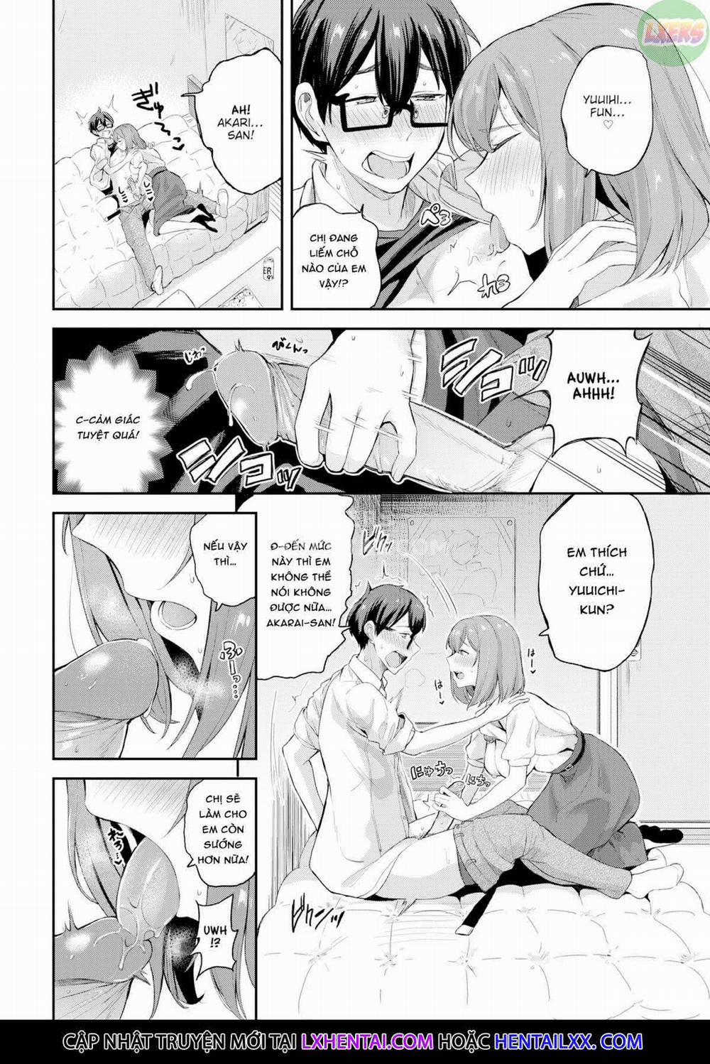 Trò chuyện đêm khuya với tiền bối Oneshot trang 7