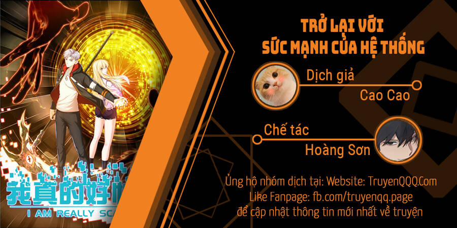 Trở Lại Với Sức Mạnh Của Hệ Thống Chương 3 Trang 1