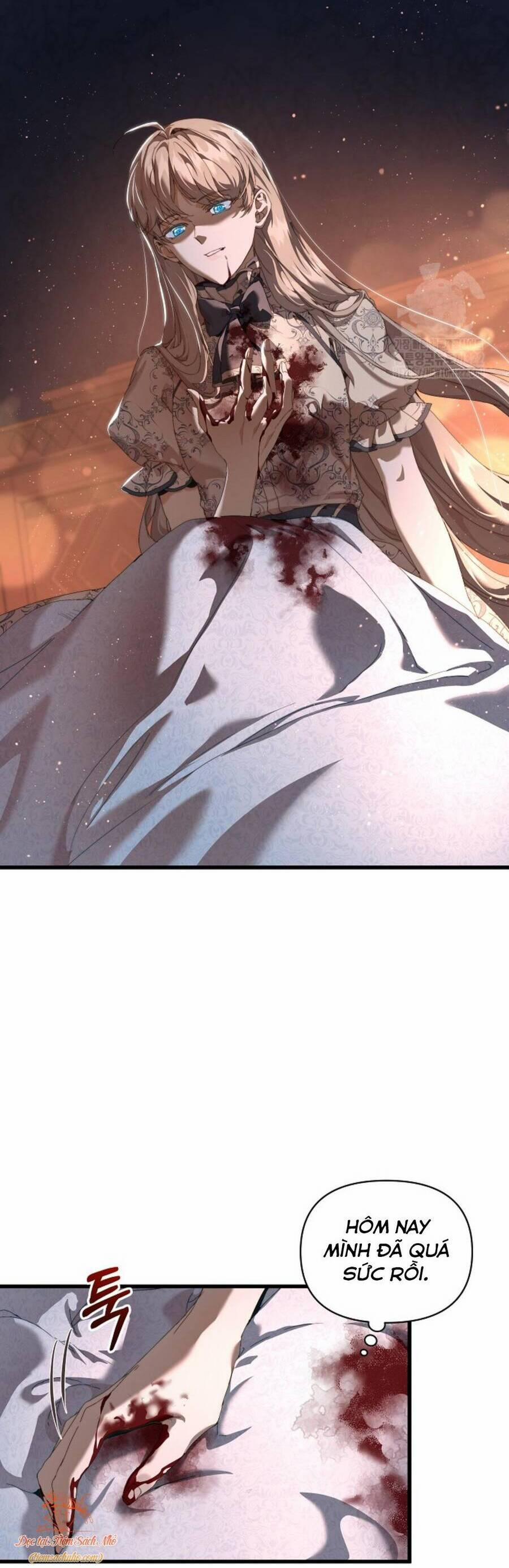 Trở Thành Bảo Mẫu Mắc Bệnh Nan Y Của Nam Chính Hắc Ám 17 trang 36