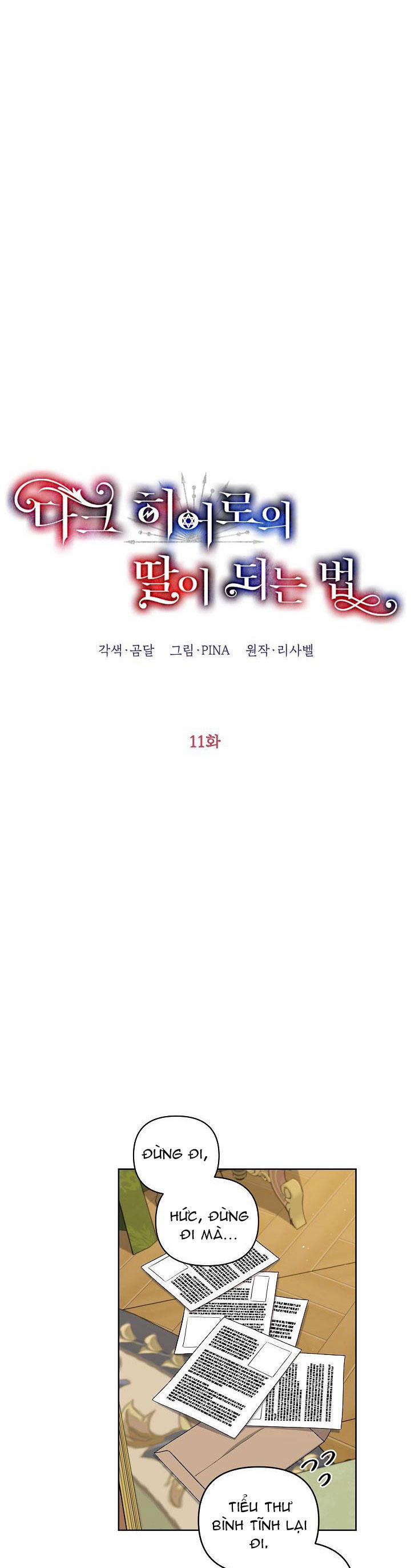 Trở Thành Con Gái Của Anh Hùng Bóng Đêm 11 trang 6