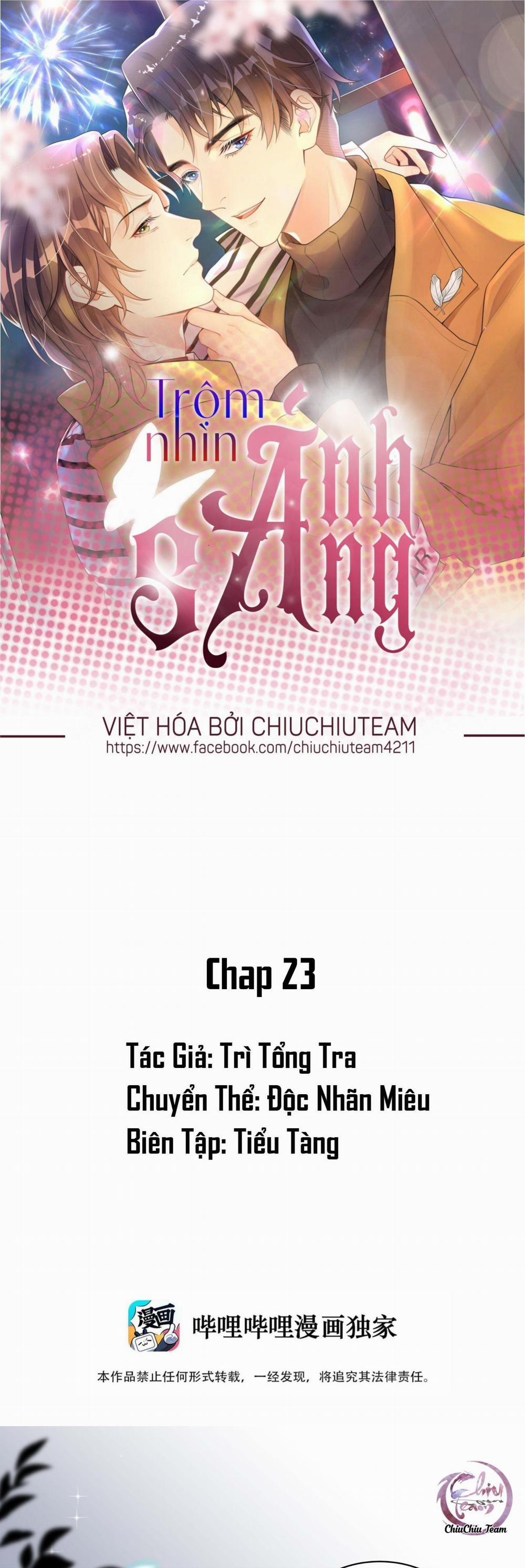 Trộm Nhìn Ánh Sáng Chương 23 Trang 1