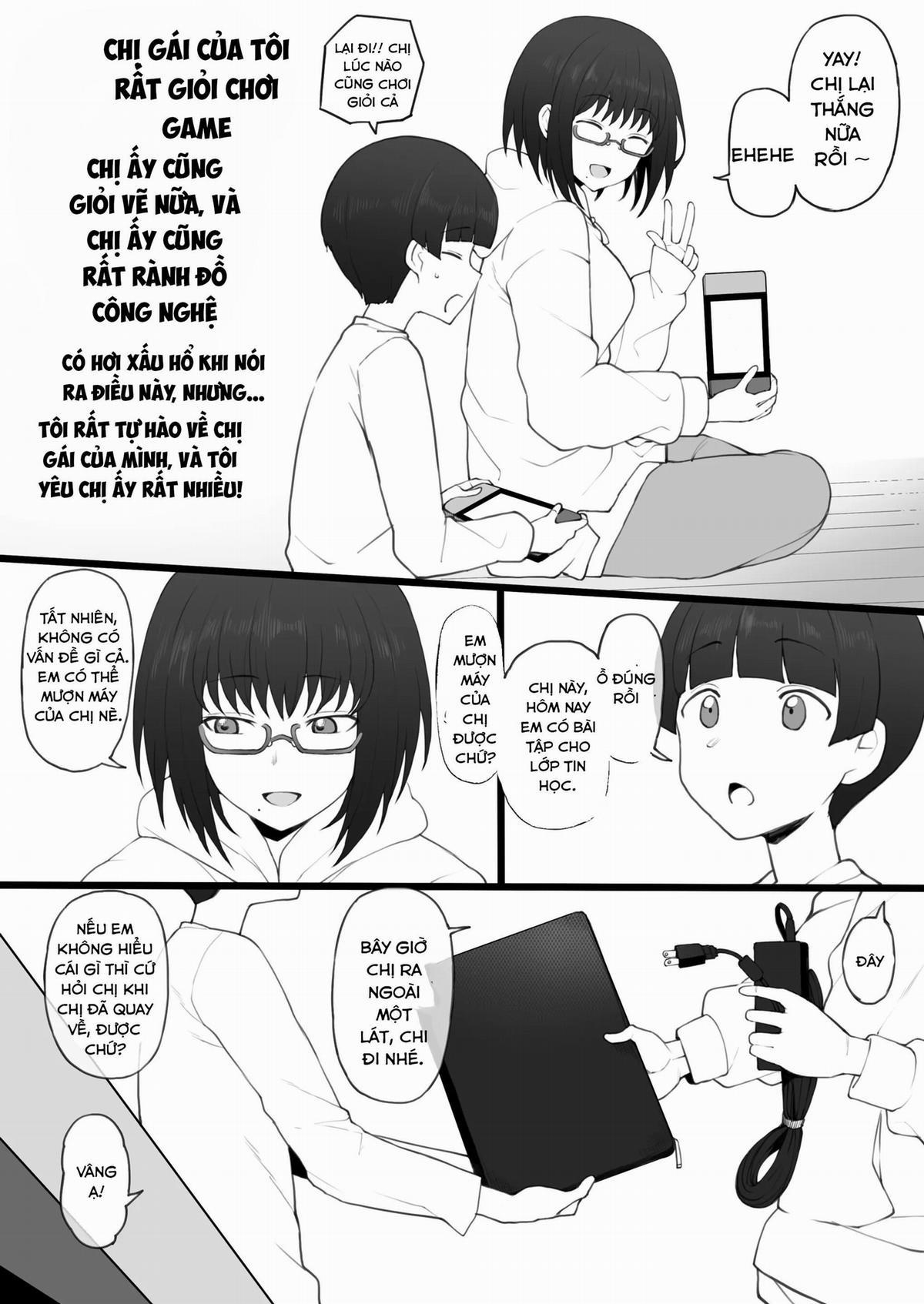 Trong máy tính mà chị gái cho tôi mượn 1 trang 1