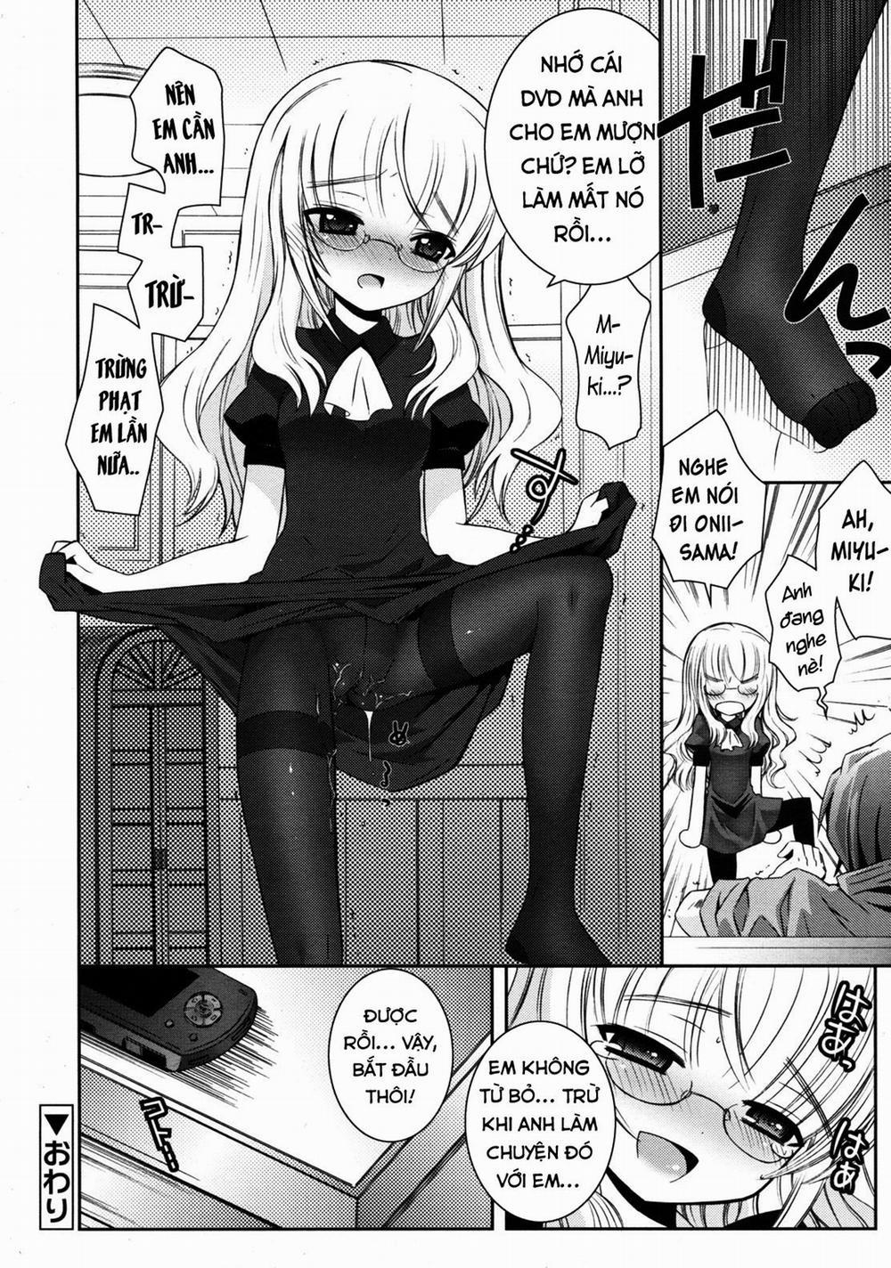 Trừng phạt cô em gái! Oneshot trang 17