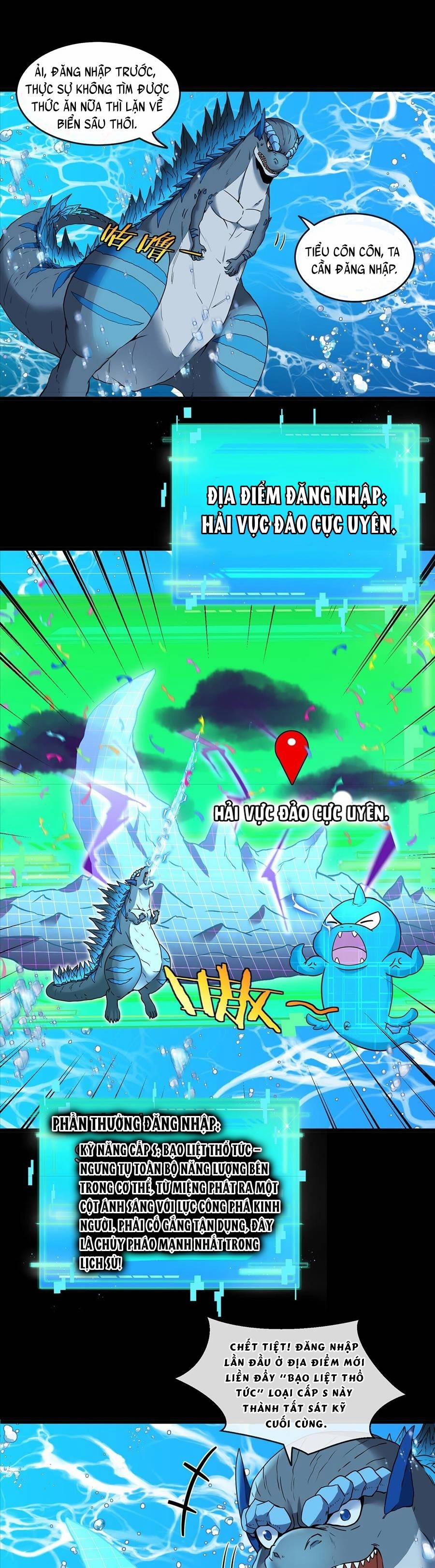 Trùng Sinh Thành Godzilla 3 trang 18