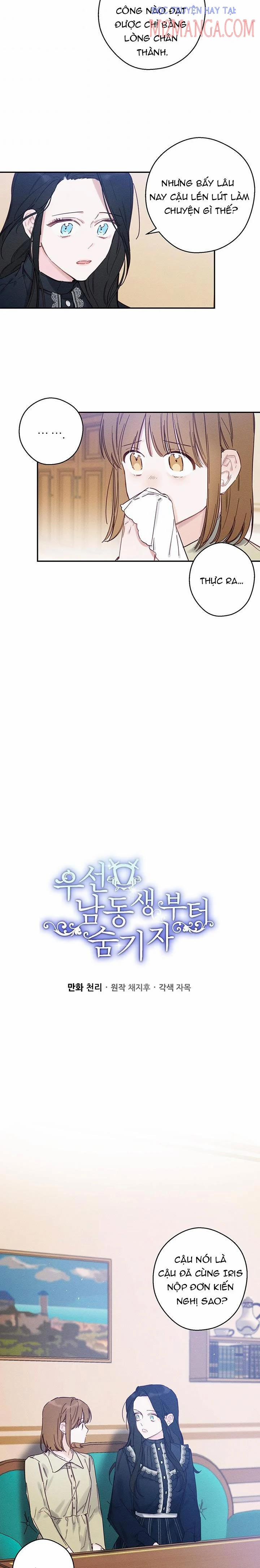 Trước Tiên Phải Giấu Em Trai Tôi Đi Đã 22 trang 2