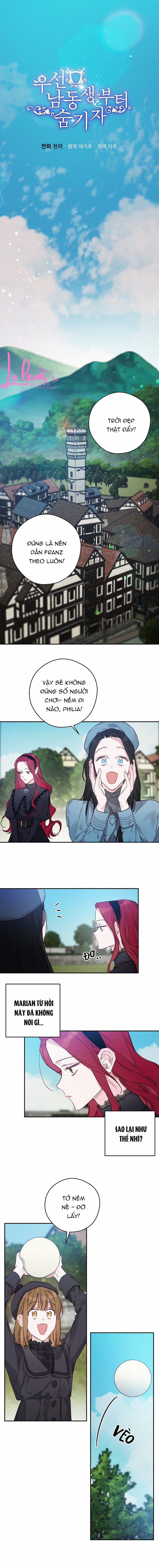 Trước Tiên Phải Giấu Em Trai Tôi Đi Đã 29.1 trang 1