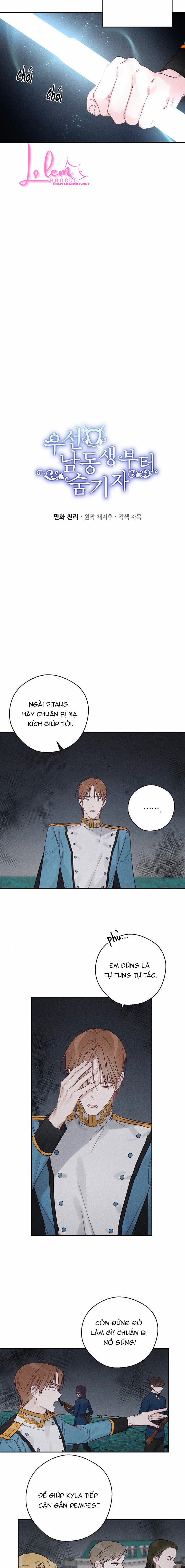 Trước Tiên Phải Giấu Em Trai Tôi Đi Đã 33.1 trang 8