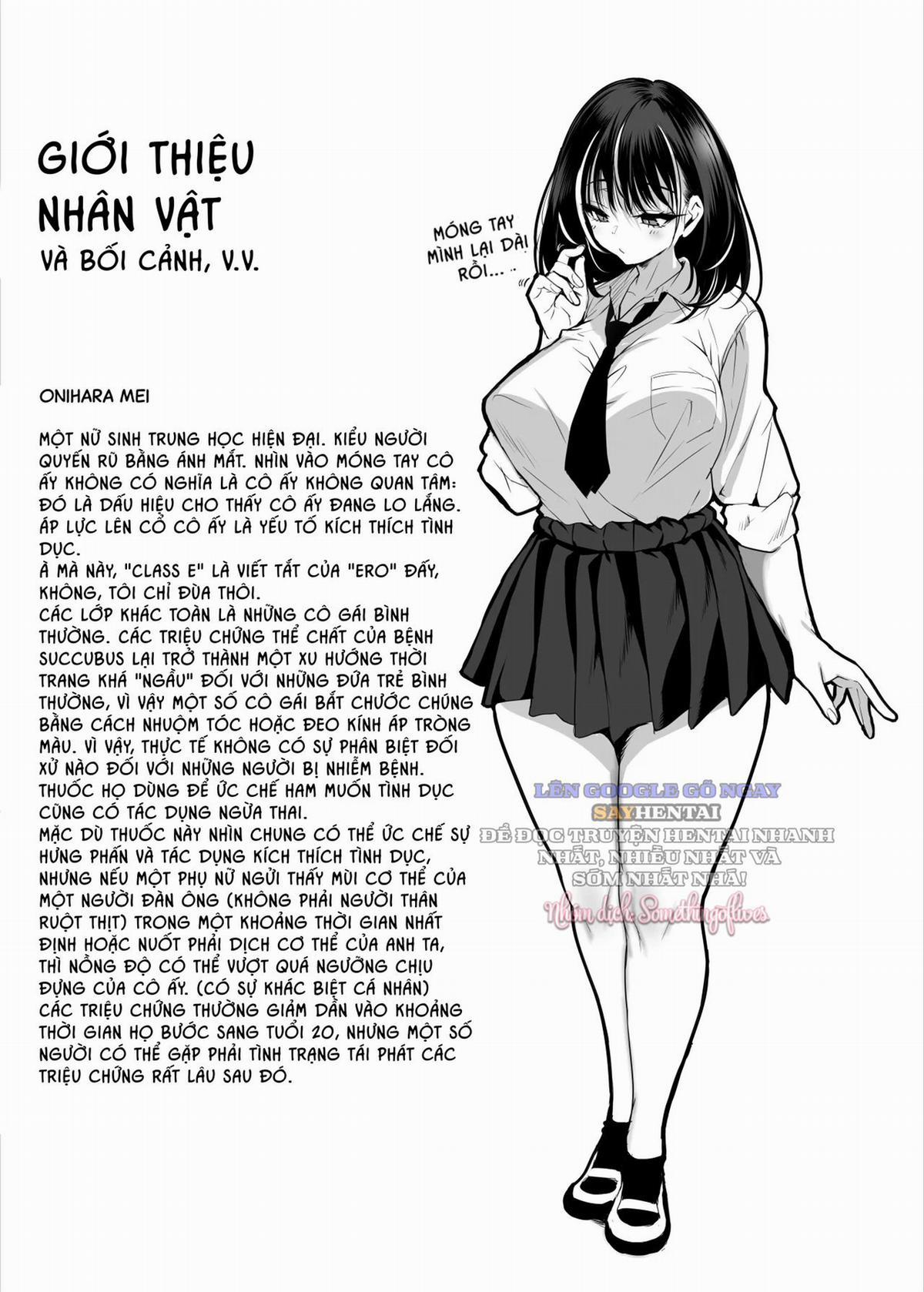Trường hợp của Onihara Mei, số thứ tự 5, toàn bộ lớp 2-E đều là Succubus 3 trang 14
