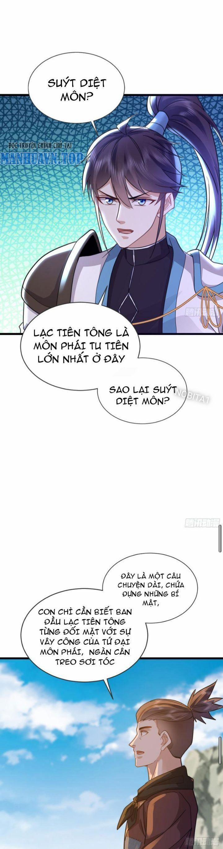 Trường Sinh Bất Tử Ta Chỉ Tu Cấm Thuật 12 trang 1