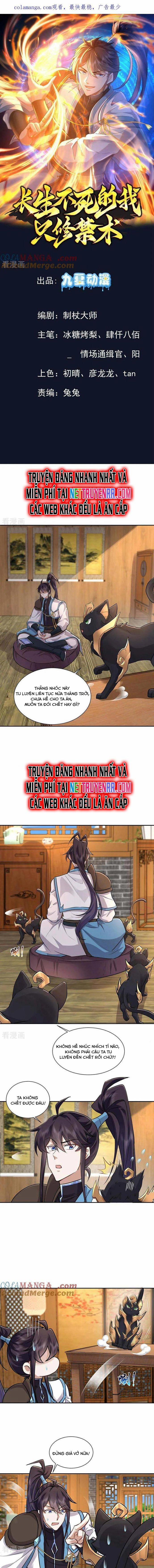 Trường Sinh Bất Tử Ta Chỉ Tu Cấm Thuật 150 trang 1