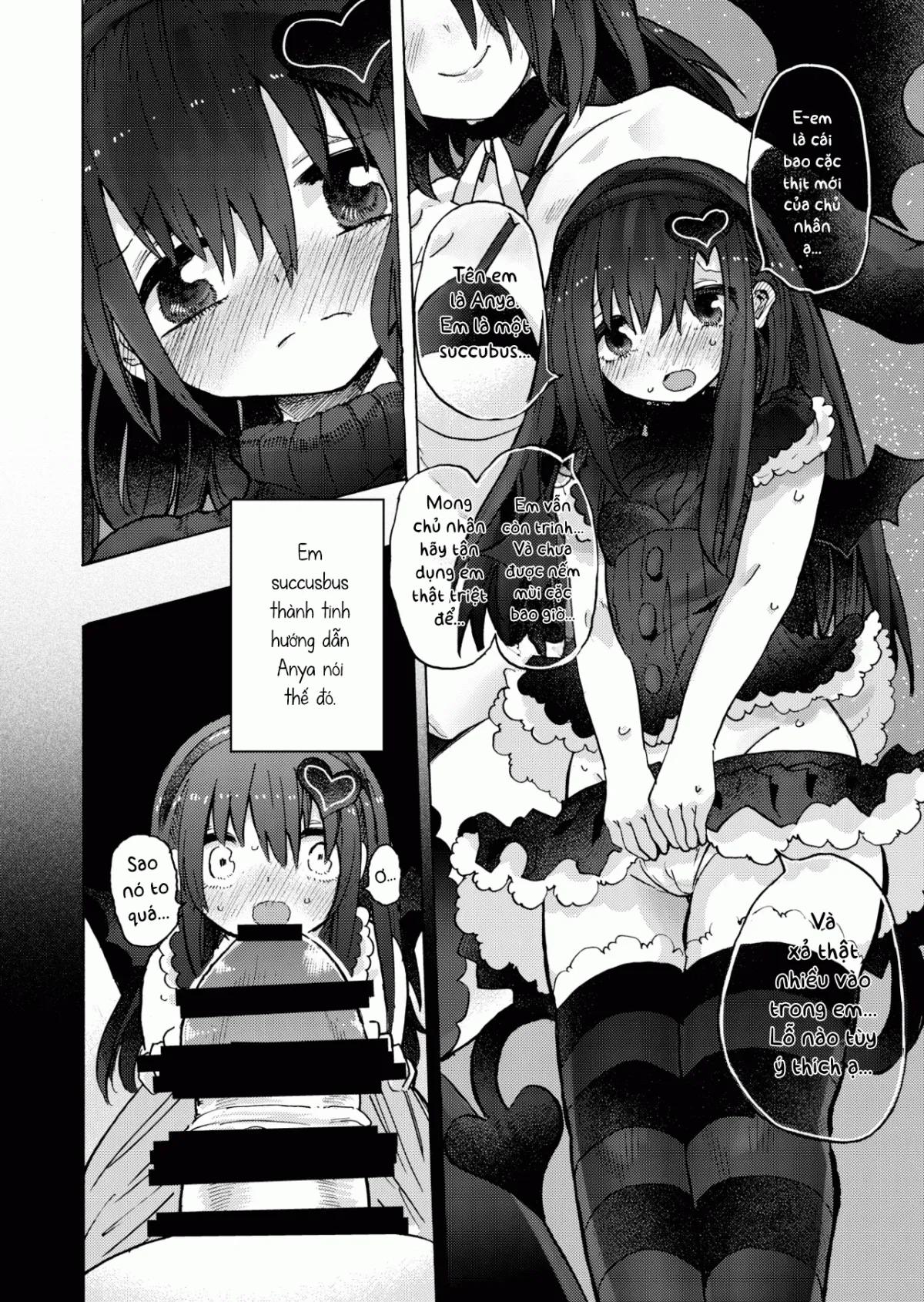 Truyện Hentai Câu Chuyện Về Bé Loli Succubus Bị Sử Dụng Như Cái Bao Cặc OneShot trang 6
