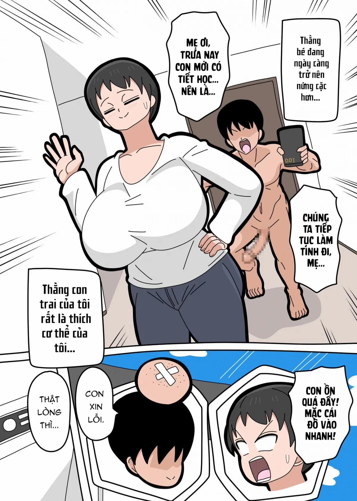 Truyện Hentai Liệu Có Thể Kết Hôn Với Con Trai Mình Không? [Musuko To Kekkon Shite Mo Ii Desu Ka?] Online 18+ 3 trang 9