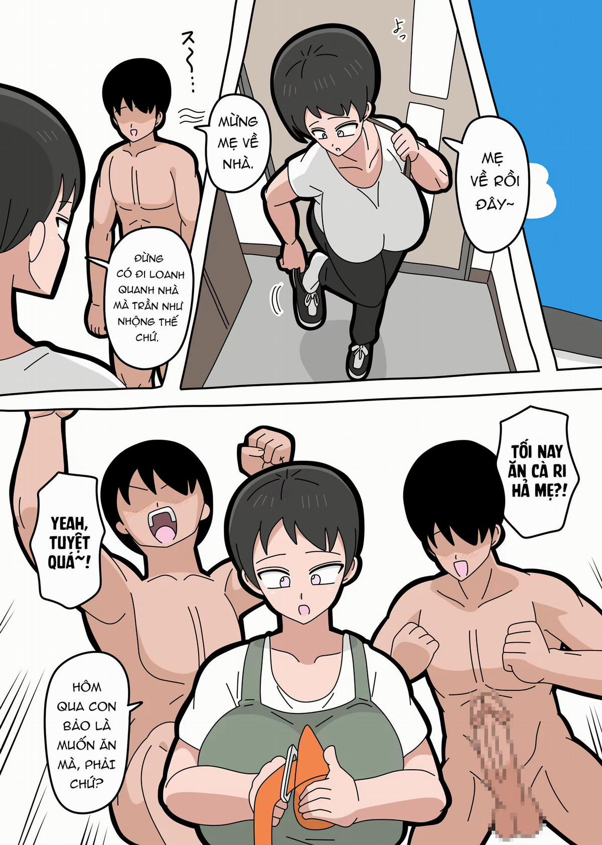 Truyện Hentai Liệu Có Thể Kết Hôn Với Con Trai Mình Không? [Musuko To Kekkon Shite Mo Ii Desu Ka?] Online 18+ 5 trang 5