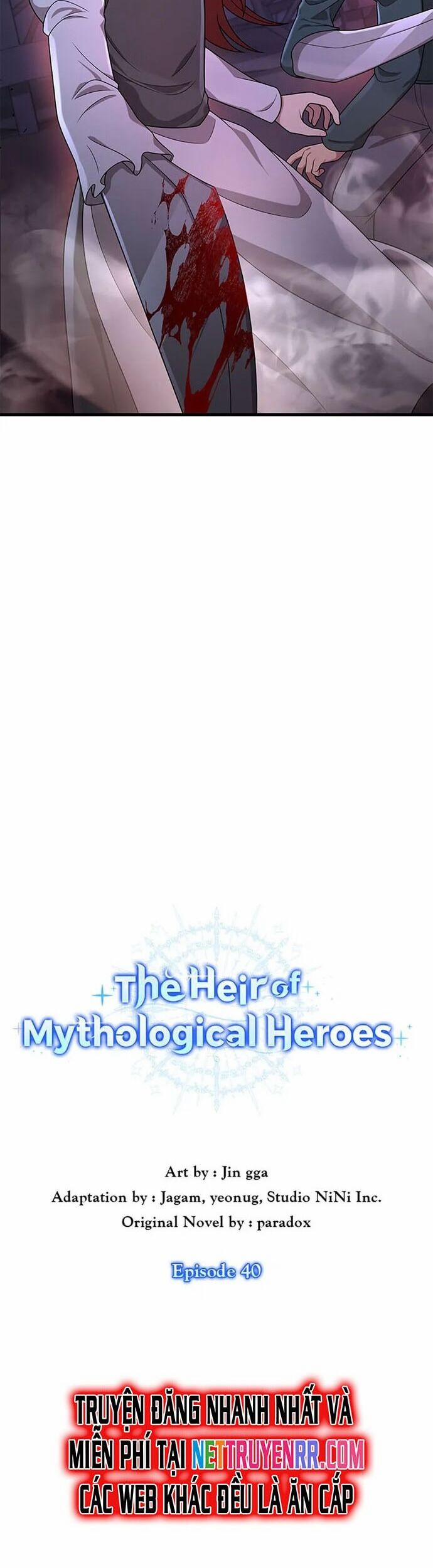 Truyền Nhân Của Thần Thoại Anh Hùng 40 trang 11