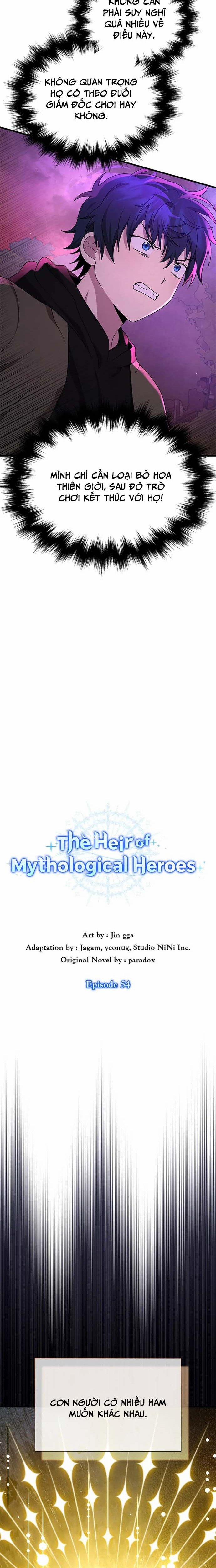 Truyền Nhân Của Thần Thoại Anh Hùng 54 trang 14