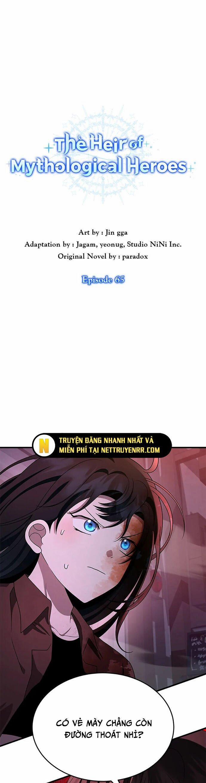 Truyền Nhân Của Thần Thoại Anh Hùng 65 trang 1