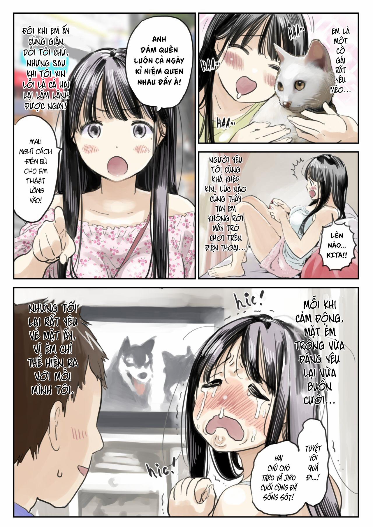 Truyện Phát hiện sừng khi xem trộm điện thoại bạn gái 1 trang 8