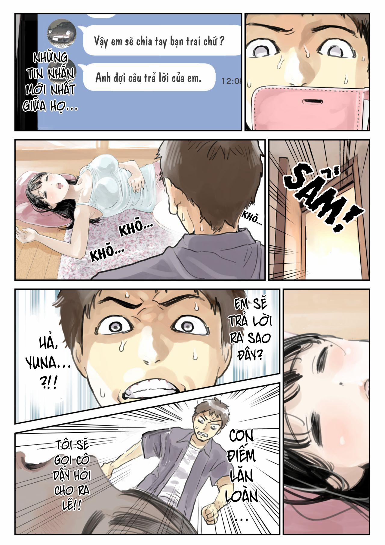 Truyện Phát hiện sừng khi xem trộm điện thoại bạn gái 3 trang 19