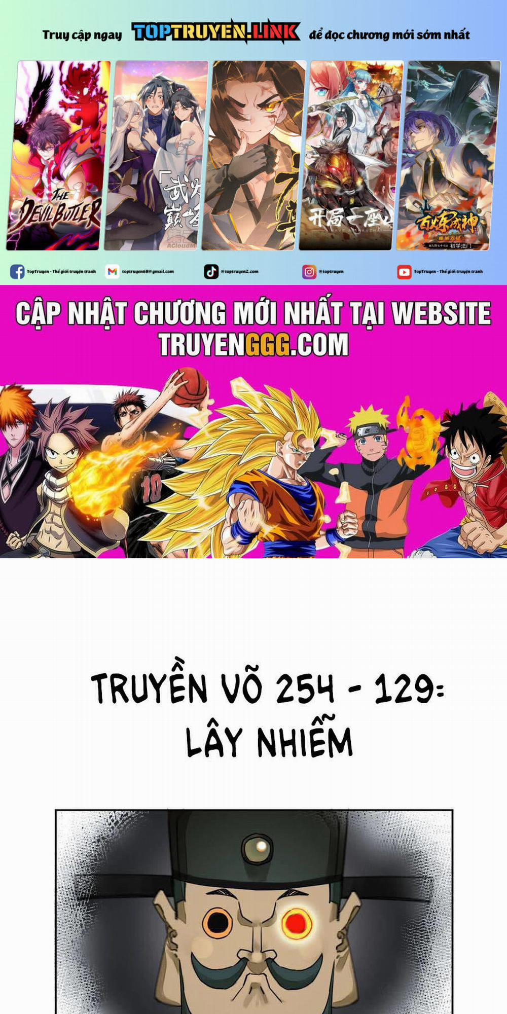 Truyền Võ Chương 254 Trang 1