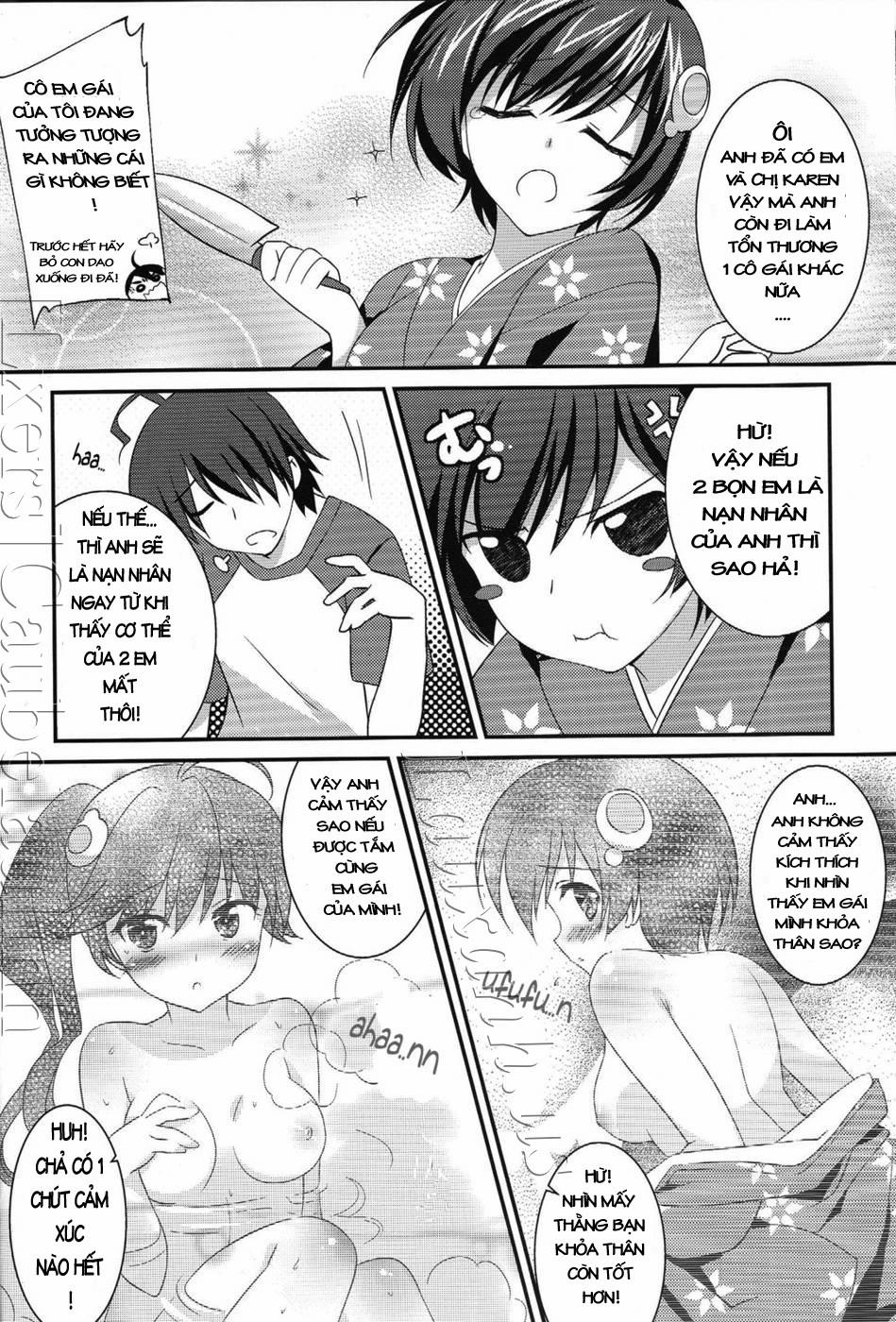 Tsukihi Karen and I Fight Too Much (Bakemonogatari) Chương Oneshot Trang 5