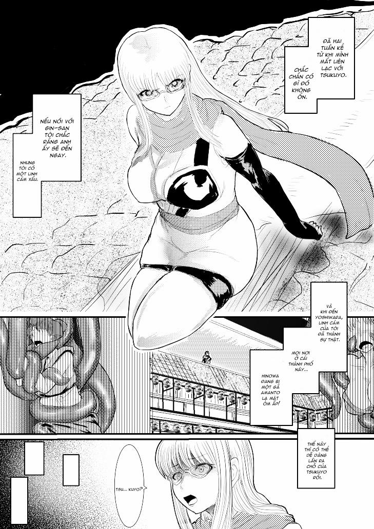 Tsukuyo to Ayame ga Tako-gata Tennin ni Naburareru! (Gintama) 2 trang 2