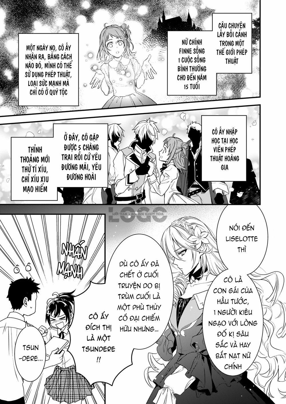 Tsundere Akuyaku Reijou Liselotte To Jikkyou No Endo-Kun To Kaisetsu No Kobayashi-San Chương 1 Trang 8