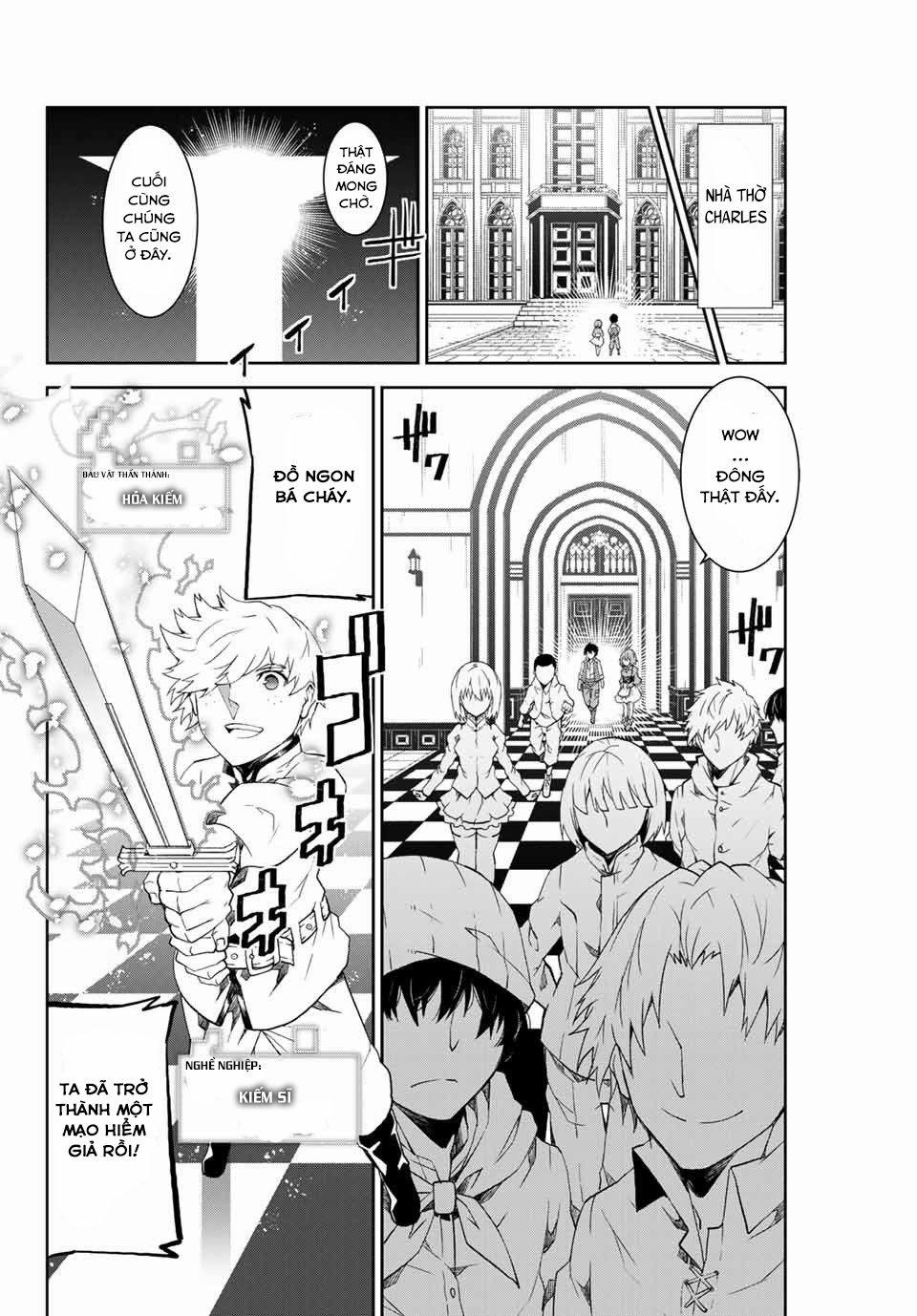 Từ Chức Nghiệp Yếu Nhất Trở Thành '' Thợ Rèn'' Mạnh Nhất 1.1 trang 16