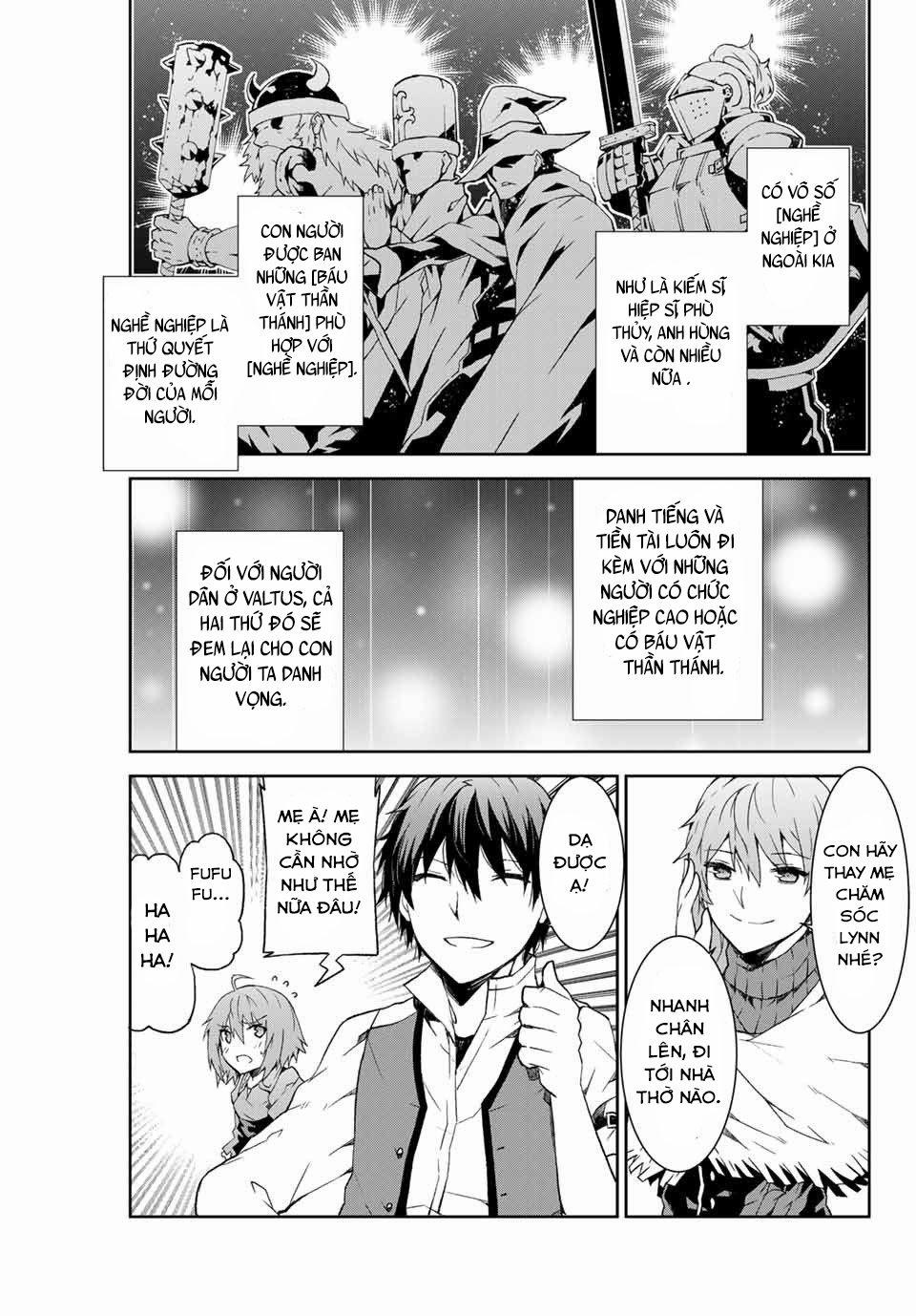 Từ Chức Nghiệp Yếu Nhất Trở Thành '' Thợ Rèn'' Mạnh Nhất 1.1 trang 9