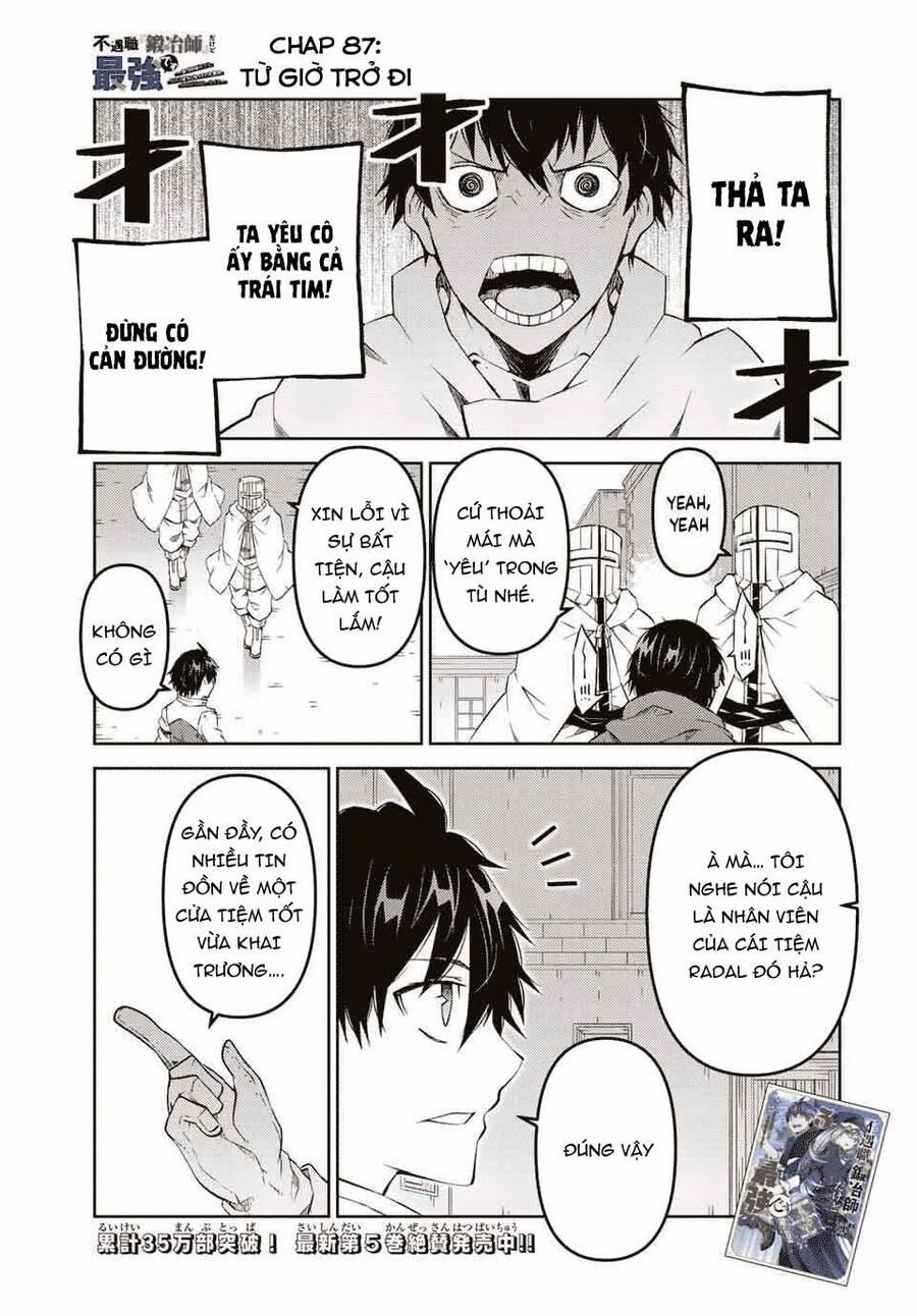 Từ Chức Nghiệp Yếu Nhất Trở Thành '' Thợ Rèn'' Mạnh Nhất 87 trang 1