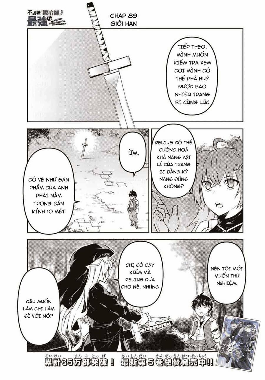 Từ Chức Nghiệp Yếu Nhất Trở Thành '' Thợ Rèn'' Mạnh Nhất 89 trang 1