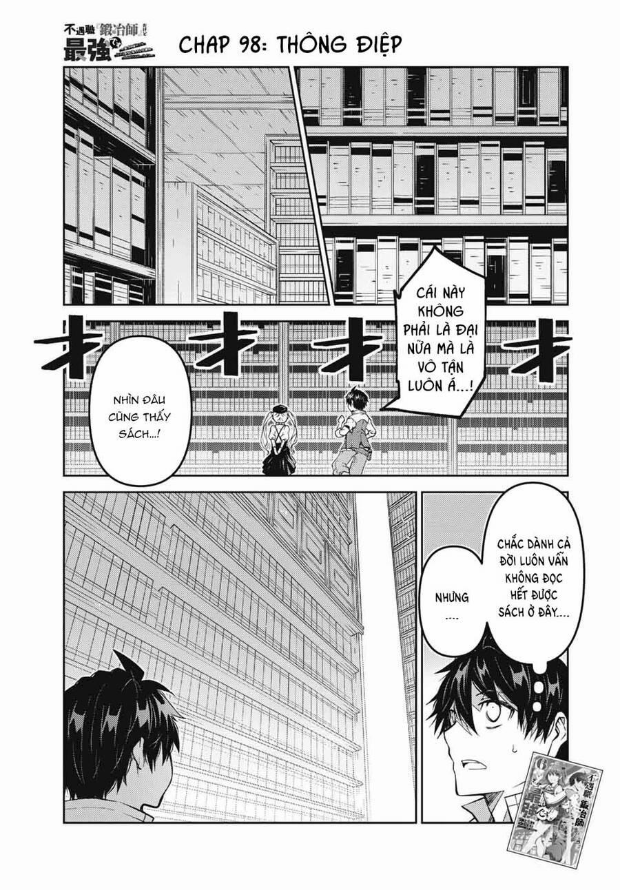 Từ Chức Nghiệp Yếu Nhất Trở Thành '' Thợ Rèn'' Mạnh Nhất 98 trang 1