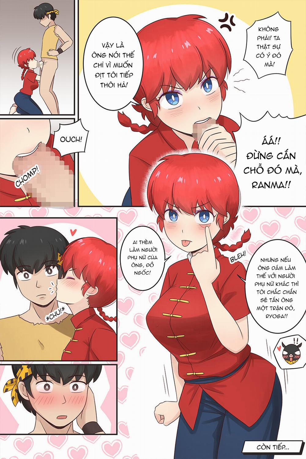 Từ đối thủ cho đến thành người yêu. 1 trang 8