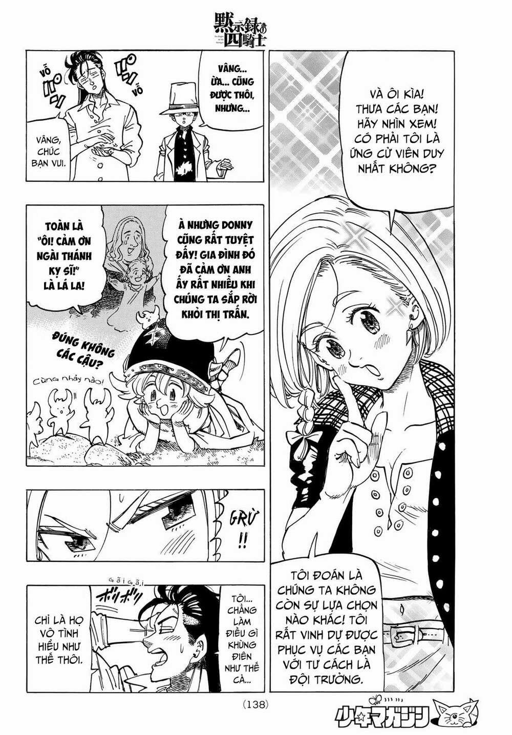 Tứ Kỵ Sĩ Khải Huyền 0 ai là đội trưởng !? trang 12