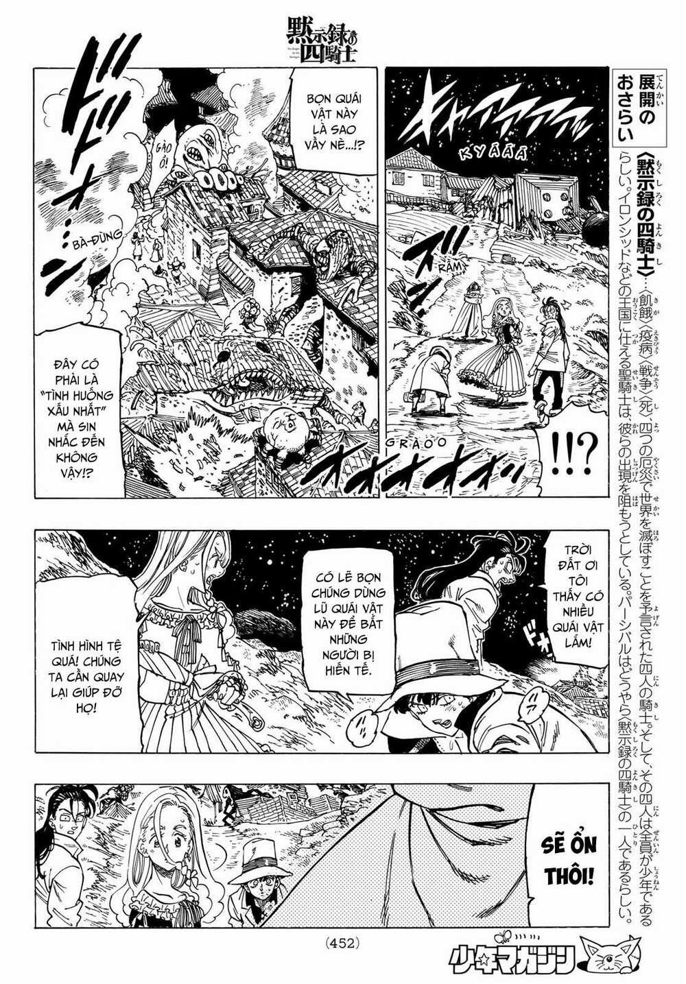 Tứ Kỵ Sĩ Khải Huyền 0 đối đầu với tà ác trang 9