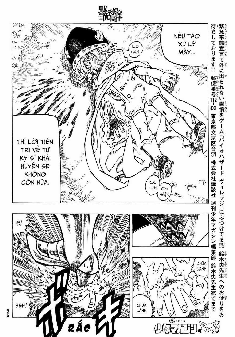 Tứ Kỵ Sĩ Khải Huyền 0 hành động của ác nhân trang 14