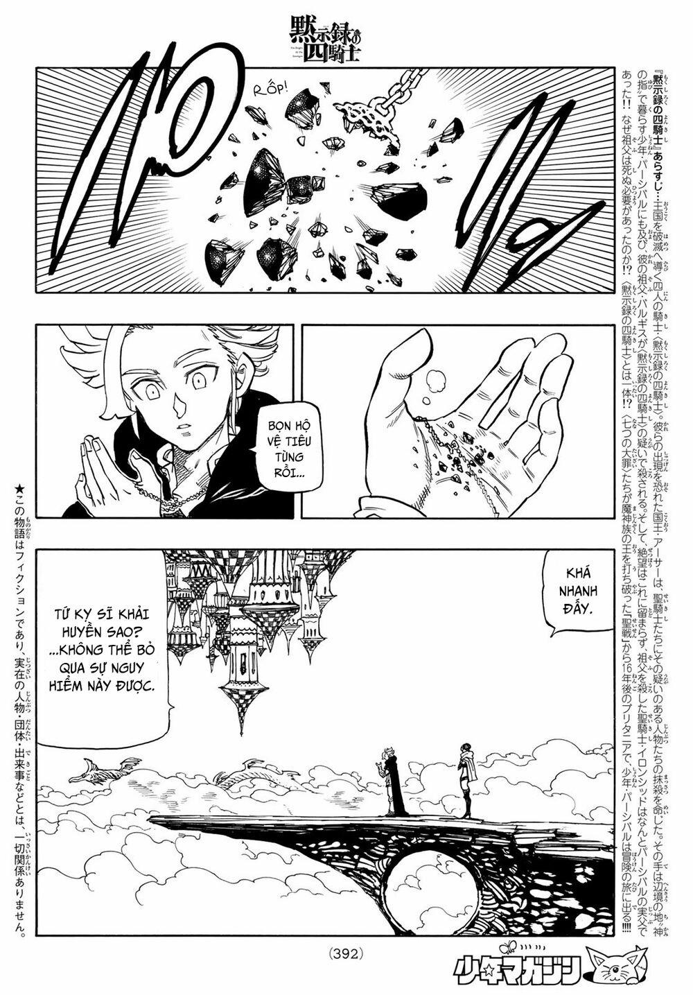 Tứ Kỵ Sĩ Khải Huyền 0 hoang mang trang 1