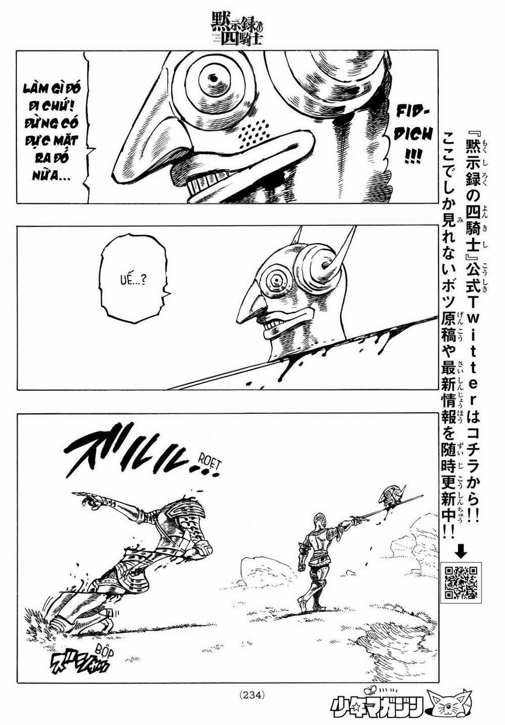 Tứ Kỵ Sĩ Khải Huyền 0 kẻ thù nguy hiểm trang 15